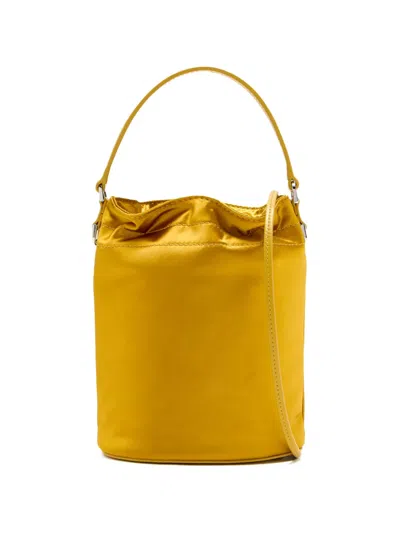 Staud Mini Lila Tote Bag In Yellow