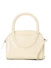 Staud Mini Maude Top Handle Bowler Bag In Neutrals