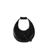 Staud Mini Moon Bag - Leather - Black In Black