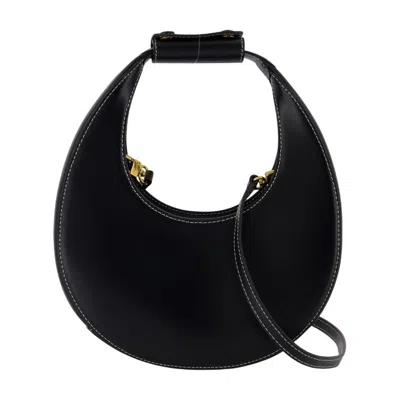 Staud Mini Moon Bag In Black