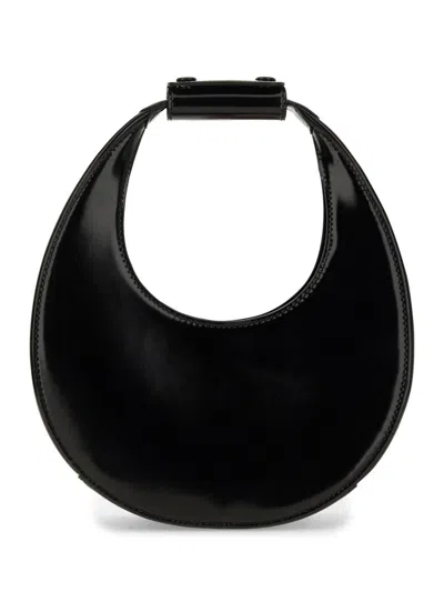 Staud Mini Moon Bag In Black