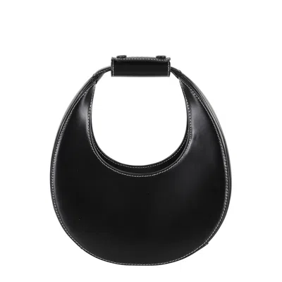 Staud Mini Moon Bag In Black