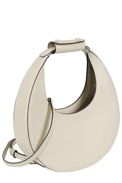 Staud Mini Moon Bag In Crm Cream
