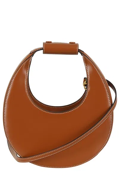 Staud Mini Moon Bag In Orange