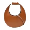 Staud Moon Mini Top Handle Bag In Brown