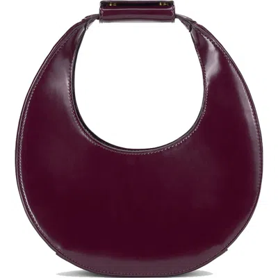 STAUD STAUD MINI MOON LEATHER BAG