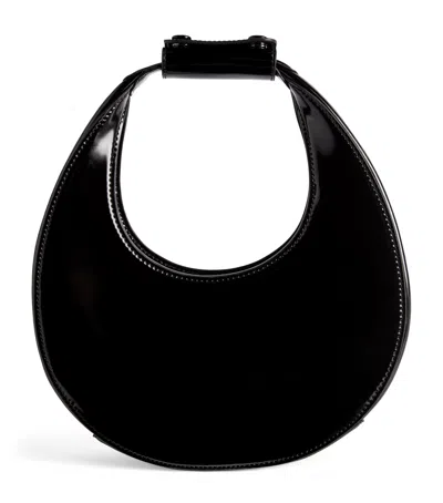 Staud Mini Moon Top-handle Bag In Black