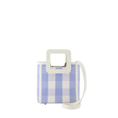Staud Mini Shirley Bag - Leather - Blue