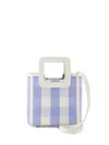 Staud Mini Shirley Tote Bag In Blue