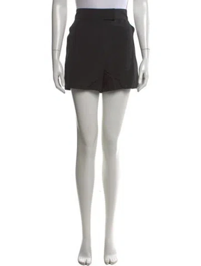 Pre-owned Staud Mini Shorts In Black