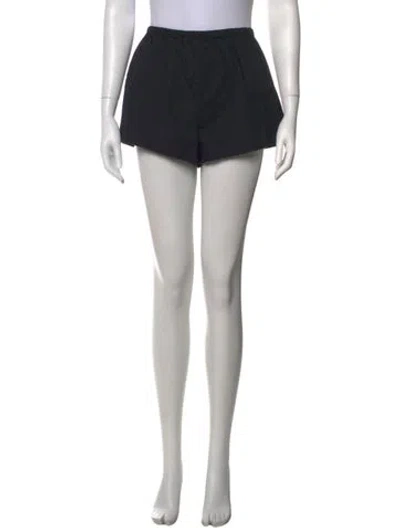 Pre-owned Staud Mini Shorts In Black