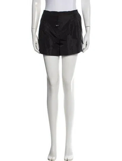 Pre-owned Staud Mini Shorts In Black
