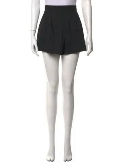 Pre-owned Staud Mini Shorts In Black
