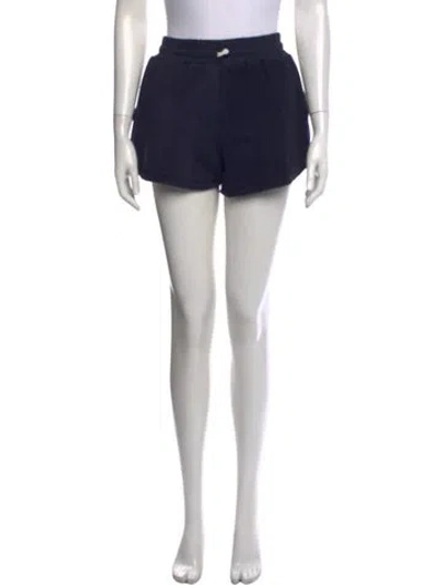 Pre-owned Staud Mini Shorts In Blue