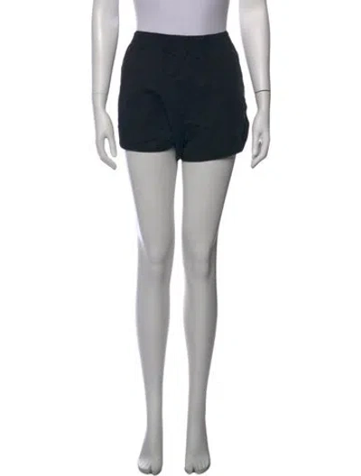 Pre-owned Staud Mini Shorts In Blue
