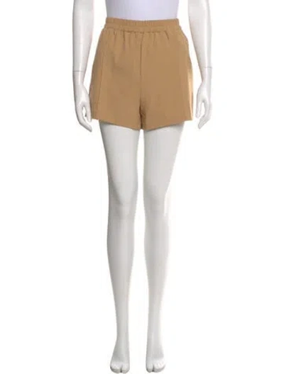 Pre-owned Staud Mini Shorts In Neutral