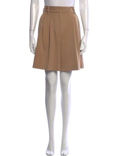 Pre-owned Staud Mini Shorts In Neutrals