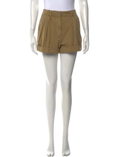 Pre-owned Staud Mini Shorts In Neutrals