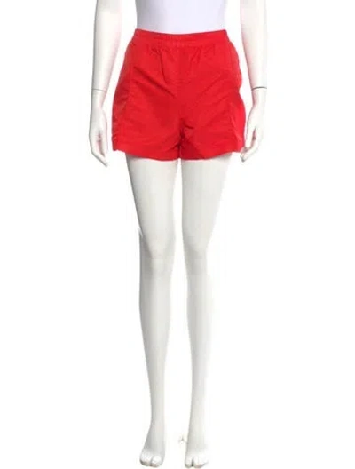 Pre-owned Staud Mini Shorts In Orange