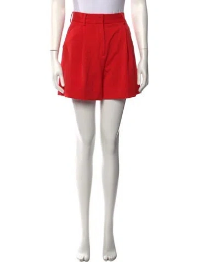 Pre-owned Staud Mini Shorts In Orange