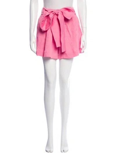 Pre-owned Staud Mini Shorts In Pink