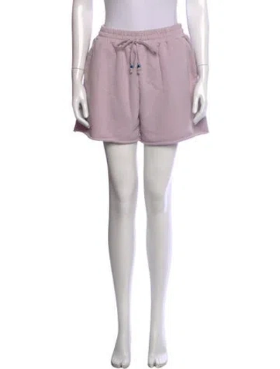 Pre-owned Staud Mini Shorts In Purple
