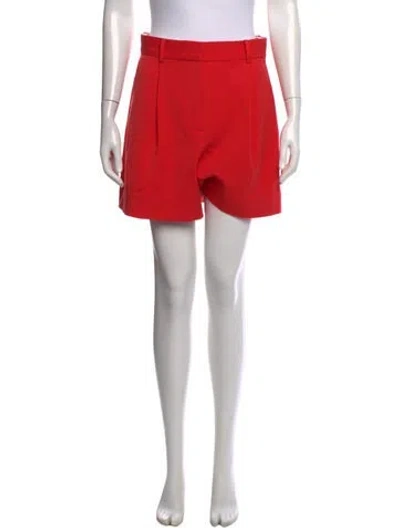 Pre-owned Staud Mini Shorts In Red