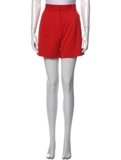 Pre-owned Staud Mini Shorts In Red