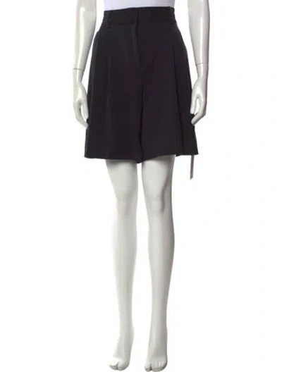 Pre-owned Staud Mini Shorts W/ Tags In Black