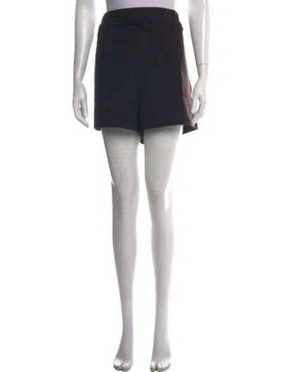 Pre-owned Staud Mini Shorts W/ Tags In Black