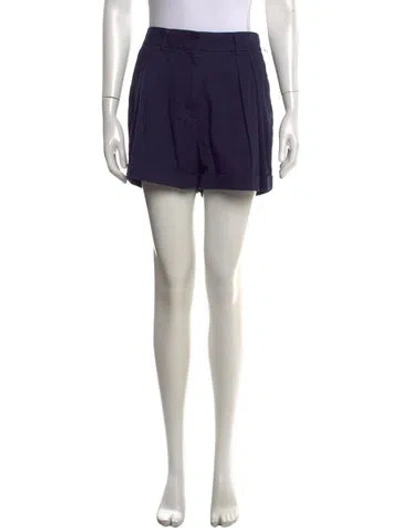 Pre-owned Staud Mini Shorts W/ Tags In Blue