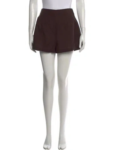 Pre-owned Staud Mini Shorts W/ Tags In Brown