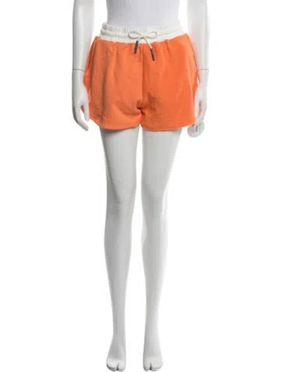 Pre-owned Staud Mini Shorts W/ Tags In Orange