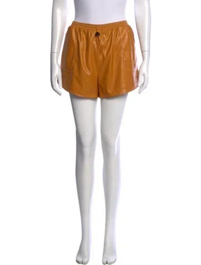Pre-owned Staud Mini Shorts W/ Tags In Orange