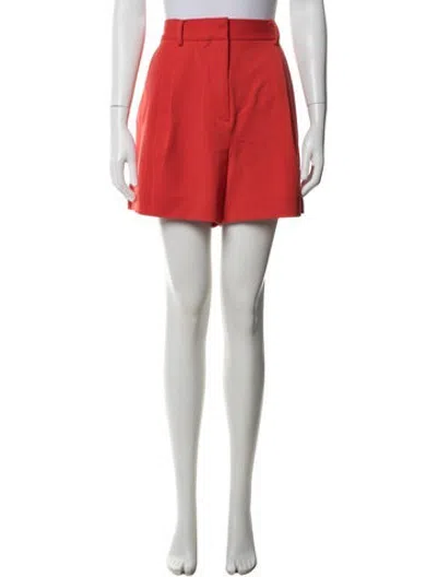 Pre-owned Staud Mini Shorts W/ Tags In Red
