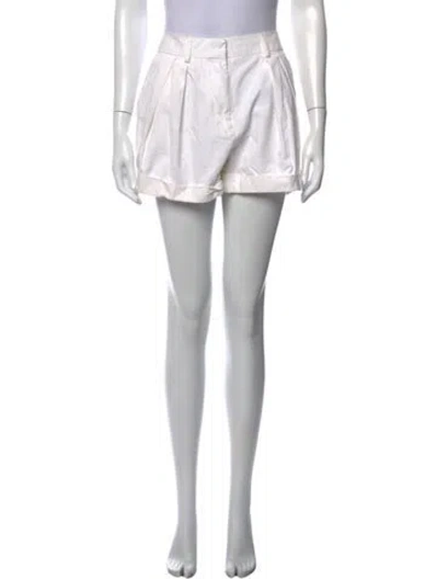 Pre-owned Staud Mini Shorts In White