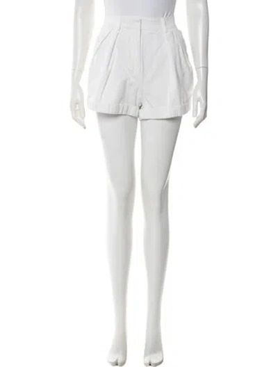 Pre-owned Staud Mini Shorts In White