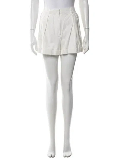 Pre-owned Staud Mini Shorts In White