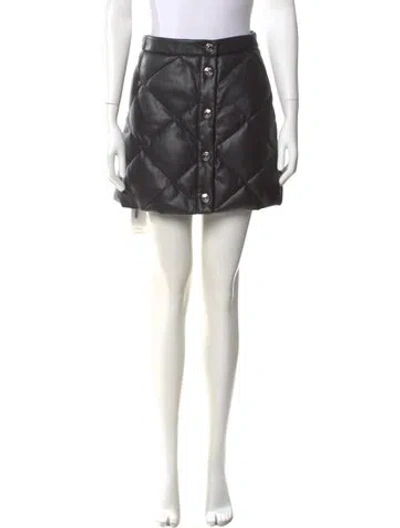 Pre-owned Staud Mini Skirt In Green