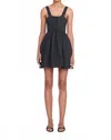 Staud Mini Sutton Dress In Black