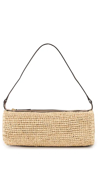 Staud Mini Taru Raffia Bag Natural/tan