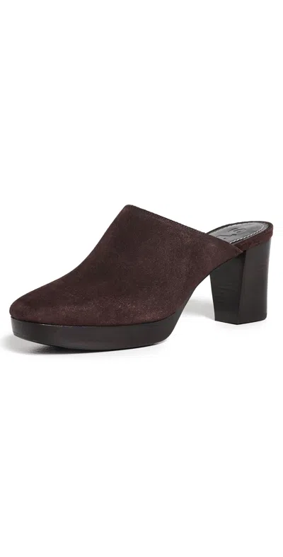 Staud Monica Mules Espresso In Brown