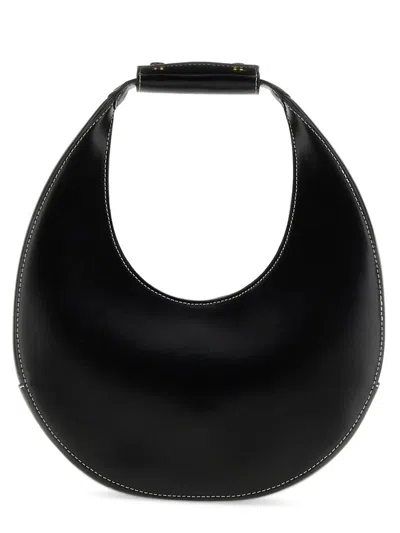 Staud Designer Handbags Moon Bag In Black