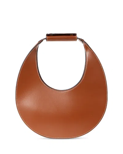 STAUD MOON LEATHER SADDLE BAG