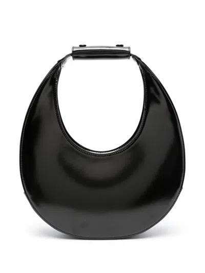STAUD MOON LEATHER SHOULDER BAG