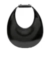 Staud Moon Magnetic Fastened Shoulder Bag In Black