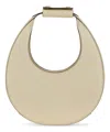 Staud Moon Mini Handbag In Beige