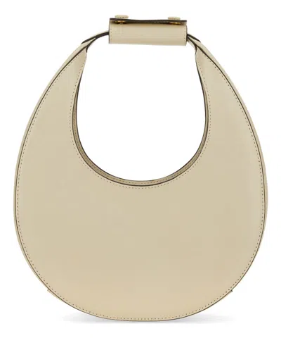 Staud Moon Mini Handbag In Beige