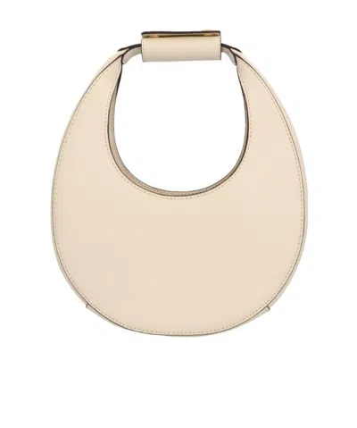Staud Moon Mini Handbag In Nude