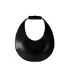 Staud Mini Moon Bag - Leather - Black In Black